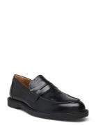 Loafer Shoes Flat Loafers Black ANGULUS