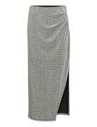 Objfilipa Slm Hw Long Skirt 135 Skirts Maxi Skirts Silver Object