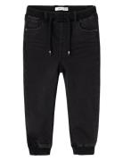 Nmmben Baggy R Fleece Jeans 7330-An O Bottoms Jeans Loose Jeans Black ...