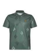 Polka Diamond Polo Shirt Sport Men Sport Clothing Sport Tops Sport Pol...