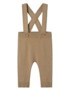 Nbmrasomme Knit Overalls Bottoms Dungarees Beige Name It