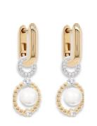 Goldplated Pearl Earrings Ørestickere Smykker Gold Marmara Sterling