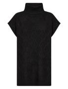 Sc-Irwin Tops Knitwear Ponchos Black Soyaconcept