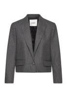 Jacket Accept Blazers Cropped Blazers Grey Ba&sh