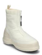 Mb Luna Zip Boot Shoes Boots Winter Boots White Moon Boot