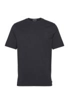 Regular Fit Front Back Artwork T-Shirt Tops T-Kortærmet Skjorte Black ...