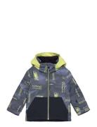 Little Mission Kids Jk Outerwear Snow-ski Clothing Snow-ski Jacket Gre...