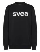 Smcowen Sweatshirt Tops Sweatshirts & Hoodies Sweatshirts Black Svea