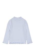 Turtleneck Long-Sleeved T-Shirt Tops T-shirts Long-sleeved T-Skjorte B...