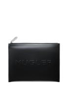 Samples Pouch M 85.0 Gr Toilettaske Black Mugler