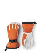 Powder Gauntlet Sport Gloves Finger Gloves Orange Hestra