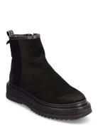 Tumbler U Suede Black Shoes Boots Winter Boots Black Sneaky Steve