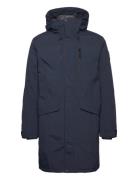 Trent Jkt M Parka Jakke Blue Five Seasons