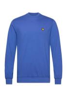 Crew Neck Fly Fleece Sport Sweatshirts & Hoodies Sweatshirts Blue Lyle...