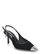 Vixyn Slingbacks Shoes Sling Backs Heeled Slingbacks Black Steve Madde...