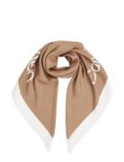 Logo Wash Tencel Scarf 130X130 Accessories Scarves Lightweight Scarves...