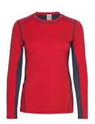 Sval Longsleeve Sport T-shirts & Tops Long-sleeved Red Kari Traa