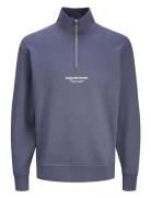 Jorvesterbro Sweat Quarter Zip Hn Jnr Tops Sweatshirts & Hoodies Sweat...