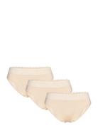 Feel Of Modal Tai 3P Trusser, Tanga Briefs Cream Triumph