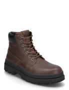 H700 Hiker High M Snørestøvler Brown Björn Borg