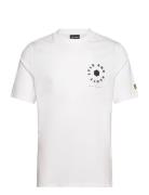 Football Wheel Graphic T-Shirt Tops T-Kortærmet Skjorte White Lyle & S...