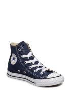 Yths Ct Allstar Hi Navy Shoes Sneakers Canva Sneakers Blue Converse