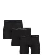 Boxer Brief 3Pk Boxershorts Black Calvin Klein