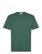 Reg Shield Ss T-Shirt Tops T-Kortærmet Skjorte Green GANT