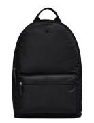 Nylon Medium Stevie Backpack Rygsæk Taske Black Lauren Ralph Lauren