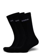 Essential Crew Sock 3P Sport Women Sport Clothing Sport Socks Black Bj...