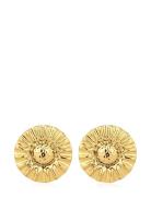 The Sunflower Studs- Gold Accessories Jewellery Earrings Studs Gold LU...