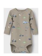 Nbmvroels Ls Body Box Bodies Long-sleeved Beige Name It