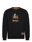 Wilkins_Nfl Tops Sweatshirts & Hoodies Sweatshirts Black BOSS