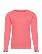 Finjask T-Shirt Long Sleeve Tops T-shirts Long-sleeved T-Skjorte Pink ...