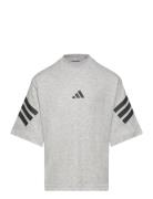 J Fi 3S T Tops T-Kortærmet Skjorte Grey Adidas Sportswear