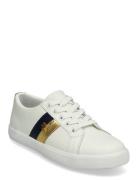 Janson Ii Leather Sneaker Low-top Sneakers White Lauren Ralph Lauren