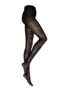 Tights 30 Den Spring Floral Lingerie Pantyhose Black Lindex