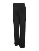 Mlluna Straight Jrs Pants A. Bottoms Trousers Straight Leg Black Mamal...