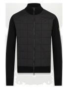 Kelbrook Zip Cardigan Black Tops Knitwear Cardigans Black Belstaff