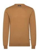 Margrate Tops Knitwear Round Necks Brown Matinique