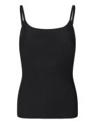 Camisole U Shape Lingerie Shapewear Tops Black Lindex