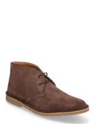 Biaoliver Desert Boot Suede Desert Boots Snøresko Brown Bianco