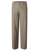 Slh220-Loose Robert Flex Pant Bottoms Trousers Casual Beige Selected H...