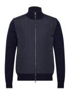 Kelbrook Zip Cardigan Black Tops Knitwear Cardigans Navy Belstaff