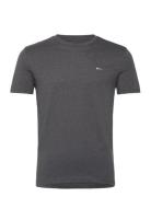 Tjm Xslim Jaspe Htr Tee Ext Tops T-Kortærmet Skjorte Grey Tommy Jeans