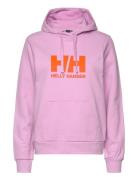 W Hh Logo Hoodie 2.0 Sport Sweatshirts & Hoodies Hoodies Pink Helly Ha...