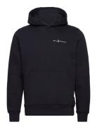 Bowman Logo Hood Tops Sweatshirts & Hoodies Hoodies Navy Sail Racing