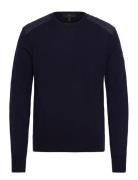 Kerrigan Crewneck Jumper Dark Ink Tops Knitwear Round Necks Navy Belst...