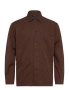 Twill Overshirt Tops Overshirts Brown Polo Ralph Lauren