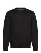 C-Soleri 70 Tops Sweatshirts & Hoodies Sweatshirts Black BOSS